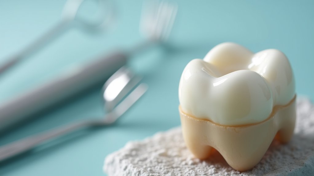 dental enamel wear process