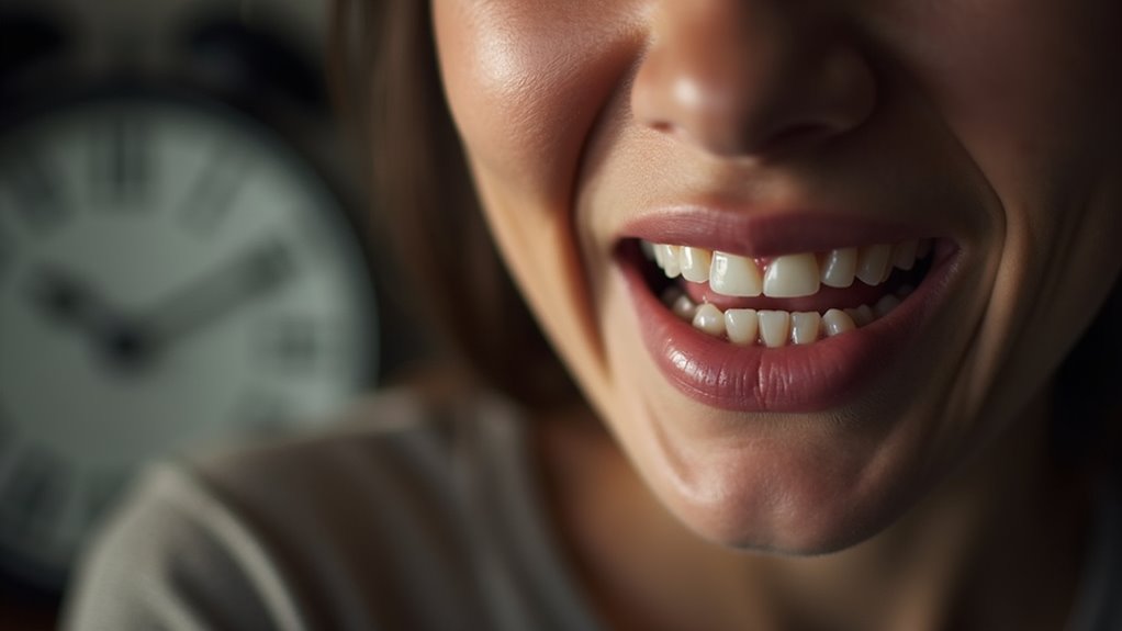 stress induced teeth grinding
